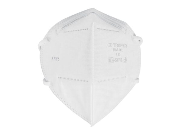 Respirador plegable N95 Truper blanco
