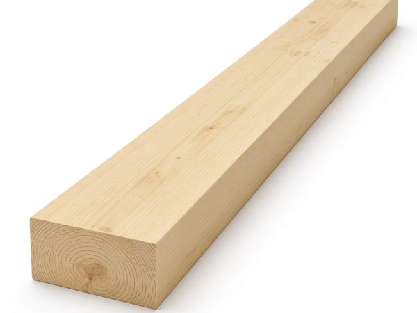 Tabla de pino 2″ × 4″ × 8 ft — carpintería