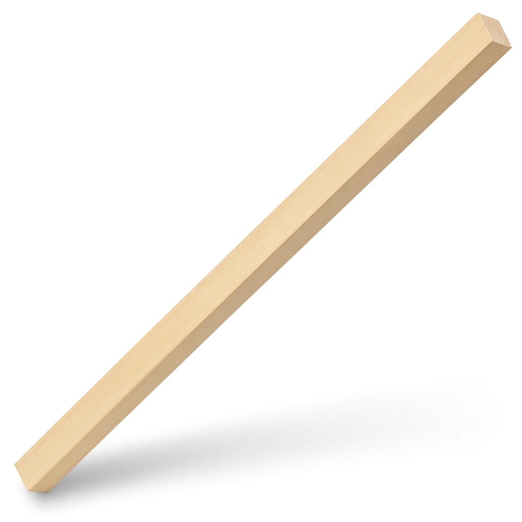 Polín de pino 3″ × 3″ × 8 ft para cimbra
