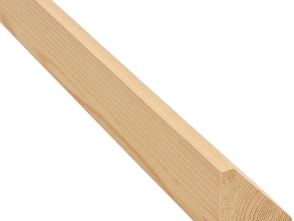 Chaflán de madera ¾″ × ¾″ × 8 ft