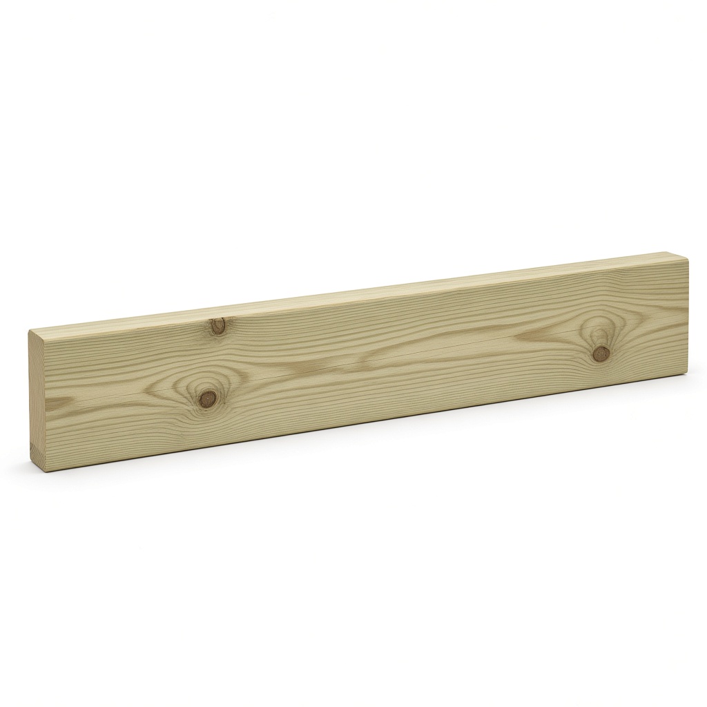 Tablón de pino tratado 2″ × 4″ × 8 ft - Imagen 3
