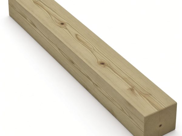 Polín tratado 4″ × 4″ × 8 ft