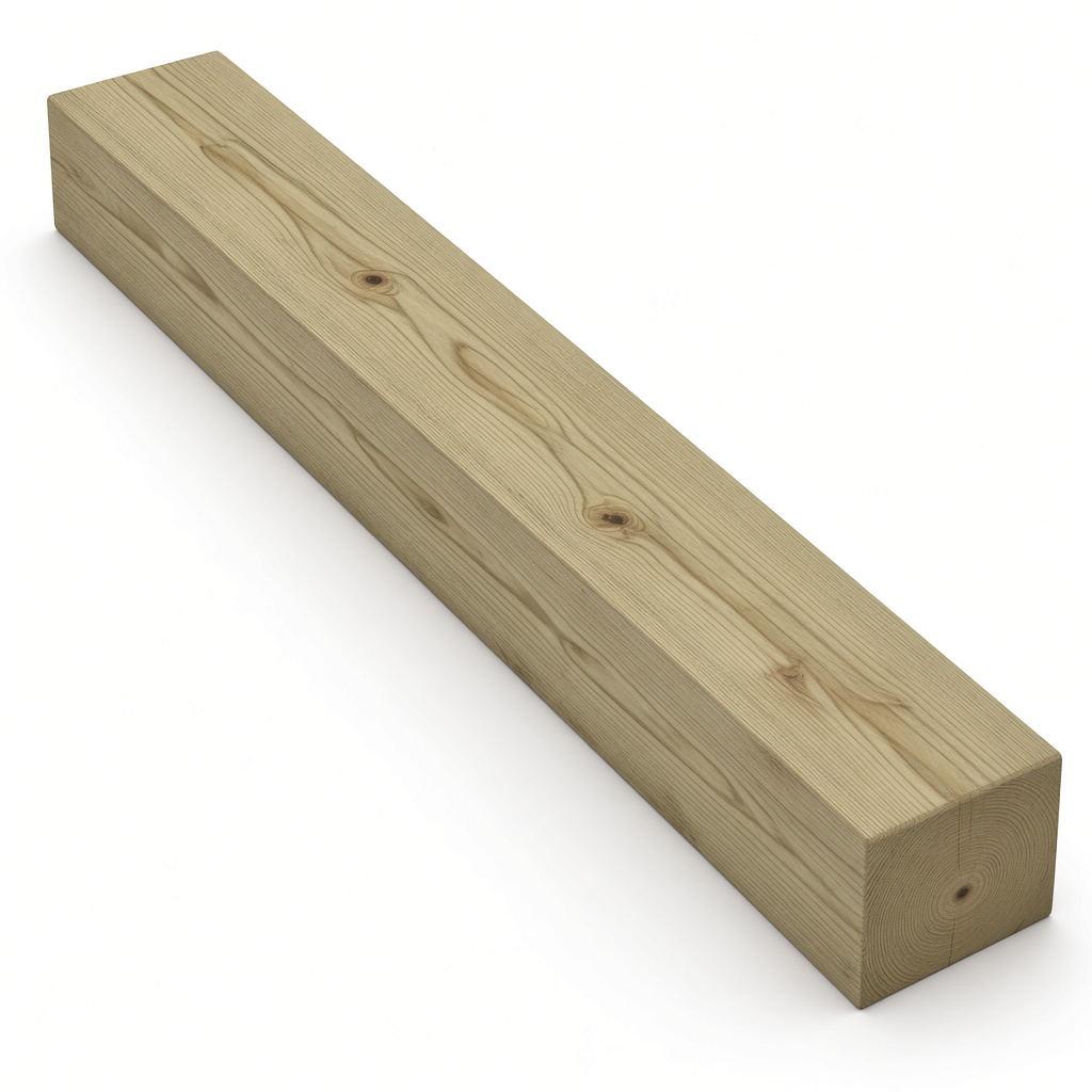 Polín tratado 4″ × 4″ × 8 ft