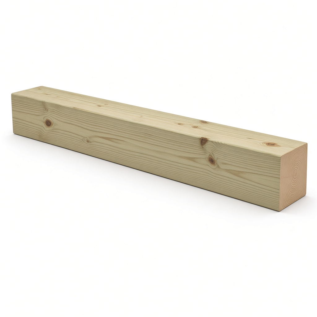 Polín tratado 4″ × 4″ × 8 ft - Imagen 3