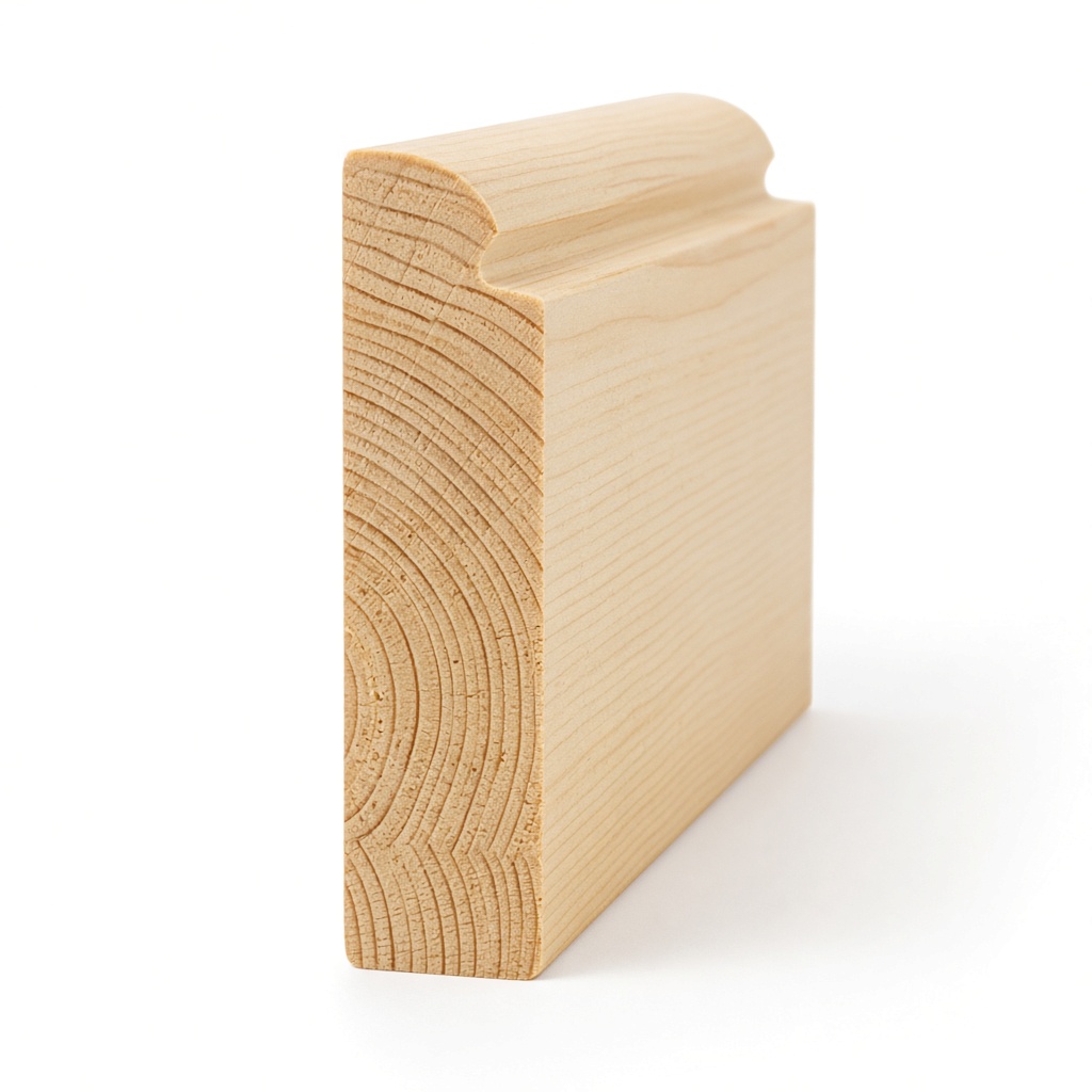 Zoclo de madera 2.48 m - Imagen 2