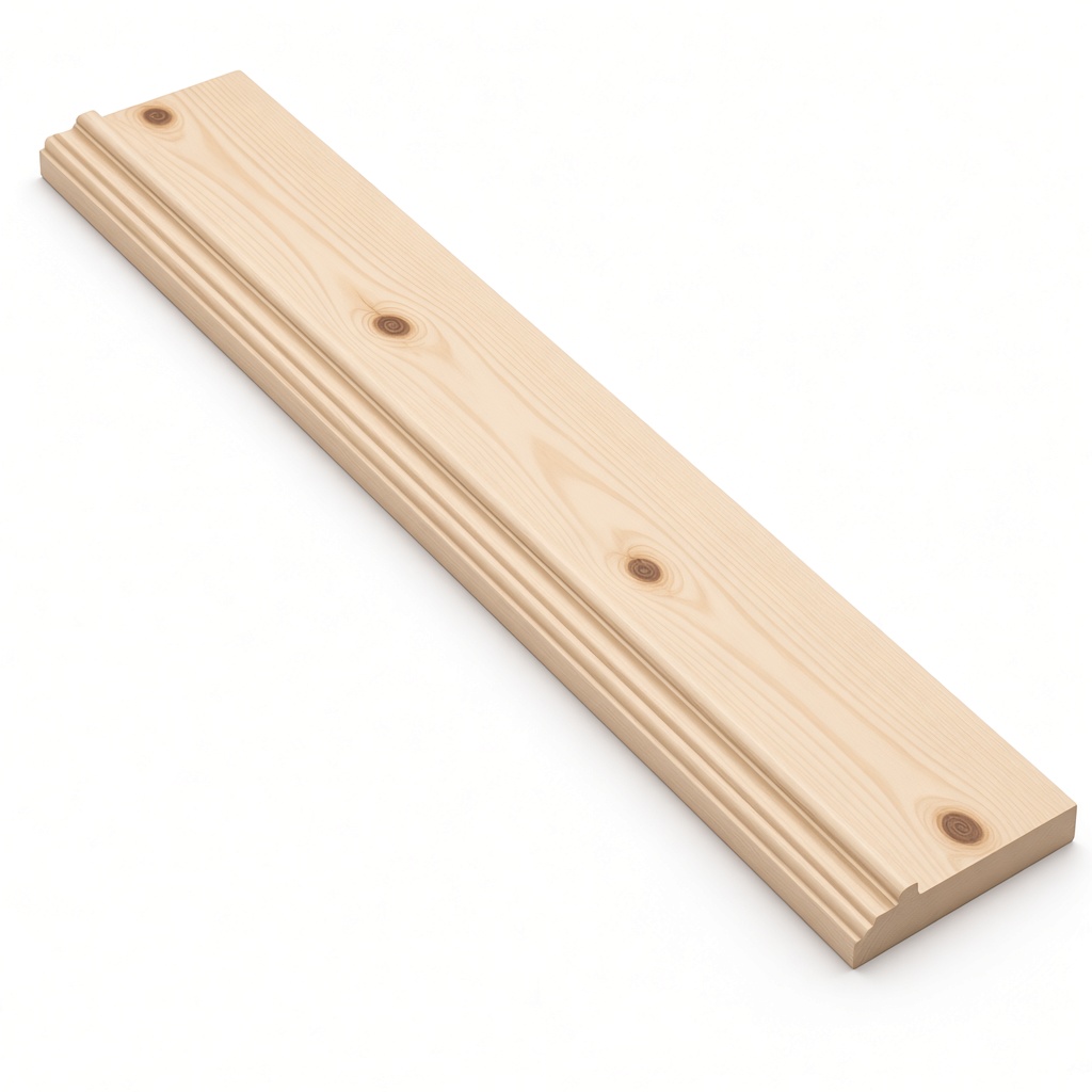 Chambrana de madera 2.44 m