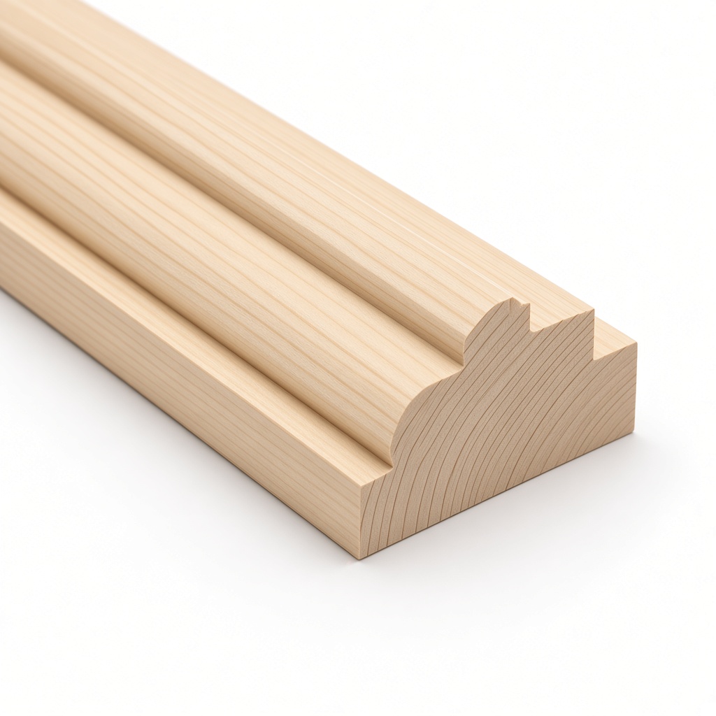 Chambrana de madera 2.44 m - Imagen 2