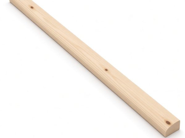 Bastón de madera 2.44 m