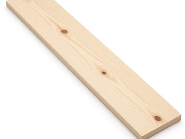 Tabla de pino 1″ × 8″ × 8 ft